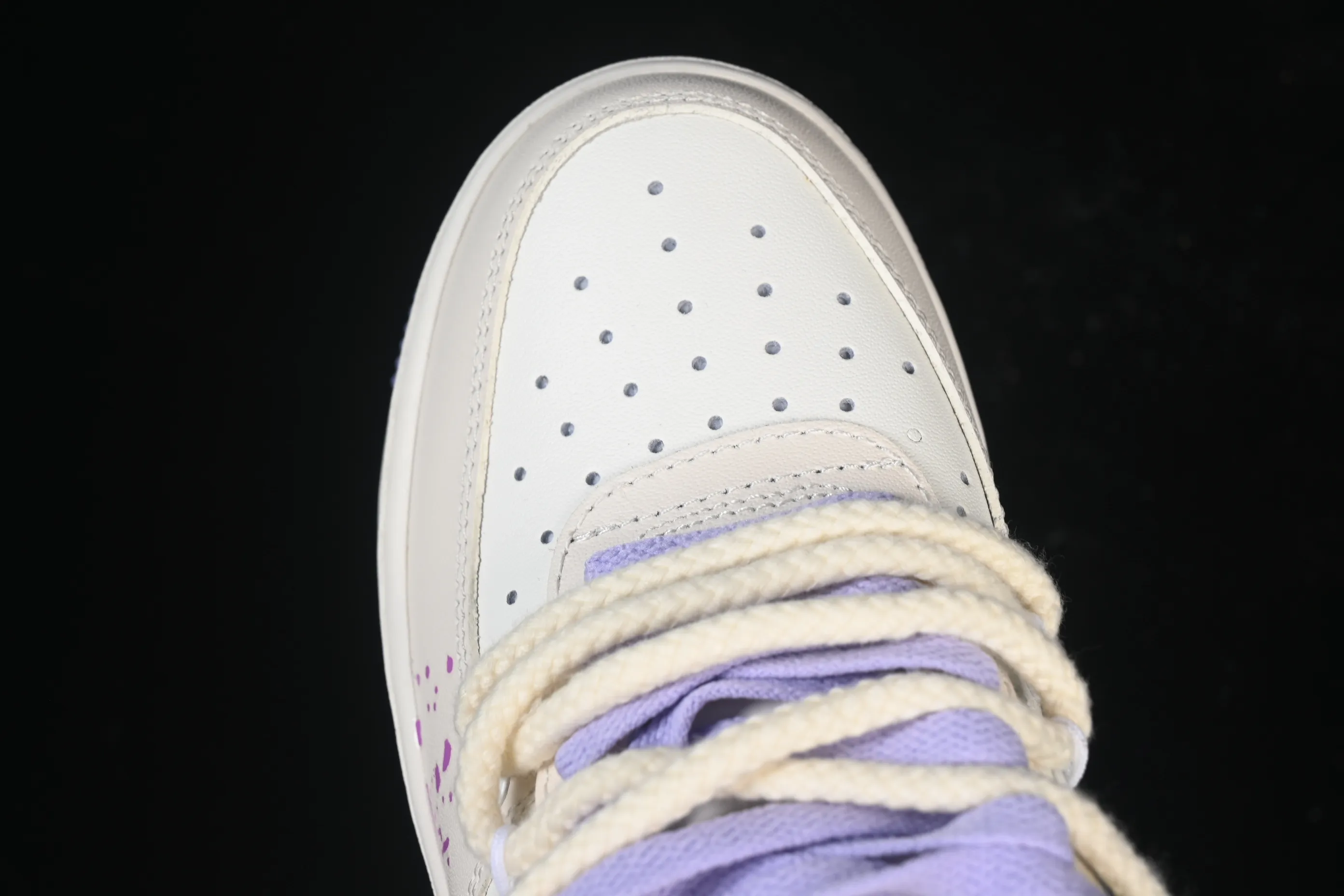 All categories Nk Air Force 1 Air Force series Nk Air Force 1 Low Air Force low-top Nike Air Force 1'07 Low "Confession" Hand-painted graffiti Purple pink confession Air Force 1 low-top casual sneakers BD7701-220